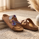 Dép Champion Birken Flip-Flops Sesame Brown U6AFCSU63S8