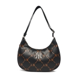 Túi MLB Dia Monogram Embo L-Hobo đen 3ABQL012N-50BKS