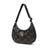 Túi MLB Dia Monogram Embo L-Hobo đen 3ABQL012N-50BKS