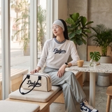 Túi MLB Culsive LA Dodgers Cream 3ABQL054N-07CRD