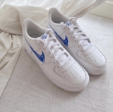 Giày Nike Air Force Doodle Swoosh Blue DM3177 102