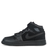 Giày Nike Air Jordan 1 Mid Triple Black 554725-050