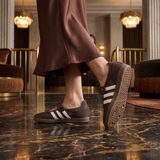 Giày Adidas Samba Jane Brown Off White LA6829
