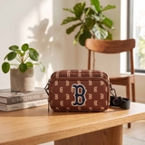 Túi MLB Monogram Mini Boston Red Sox D.Brown
