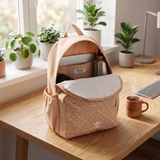 Balo Adidas Originals Monogram Magic Beige IX7463