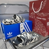Dép Adidas Adilette 22 Slides Black Grey GX6947
