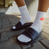 Dép Adidas Adilette Boost Carbon Core Black GX4285