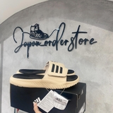 Dép Adidas Alpha Bounce Slide 2.0 Beige Black HQ4314