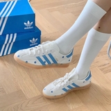 Giày Adidas Gazelle Indoor Light Blue Floral IF4491