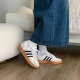 Giày Adidas Gradas White Black Gum FW3378- IE9044