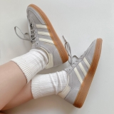 Giày Adidas Handball Spezial Grey Two Cream IF7086