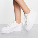 Giày Adidas Nizza Platform Triple White FV5322