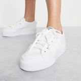 Giày Adidas Nizza Platform Triple White FV5322