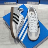 Giày Adidas Samba Crystal Silver Metallic IH9055