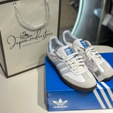 Giày Adidas Originals Samba OG White Halo Blue ID2055