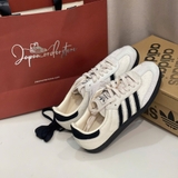 Giày Adidas Samba OG Wonder White Black Pony JP5329