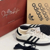 Giày Adidas Samba OG Wonder White Black Pony JP5329