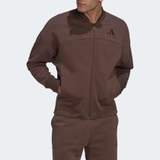 Áo khoác Adidas Studio Lounge Fleece Brown Men HU1784