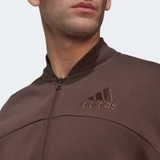 Áo khoác Adidas Studio Lounge Fleece Brown Men HU1784