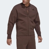 Áo khoác Adidas Studio Lounge Fleece Brown Men HU1784