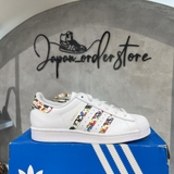 Giày Adidas Superstar Sleek white Marble 3-Stripes FY9828