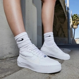 Giày Nike Air Force 1 PLTAFORM Triple White DJ9946-100