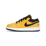 Giày Nike Air Jordan 1 Low GS University Gold Black 553560-700