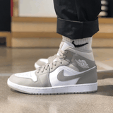 Giày Nike Air Jordan 1 Mid Linen 554724-082