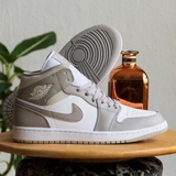 Giày Nike Air Jordan 1 Mid Linen 554724-082