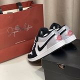 Giày Nike Air Jordan 1 Low Black Matte Silver HF3148-106