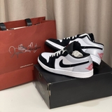 Giày Nike Air Jordan 1 Low Black Matte Silver HF3148-106