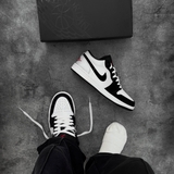 Giày Nike Air Jordan 1 Low Black Matte Silver HF3148-106
