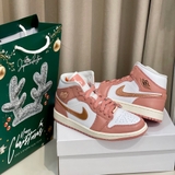 Giày Nike Air Jordan 1 Mid SE Red Stardust FB9892-670