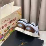 Giày Air Jordan 1 Low Mocha Blue Gray GS FQ8156-142