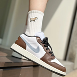 Giày Air Jordan 1 Low Mocha Blue Gray GS FQ8156-142