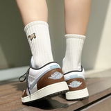 Giày Air Jordan 1 Low Mocha Blue Gray GS FQ8156-142