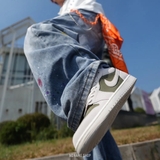 Giày Nike Air Jordan 1 Low SE Medium Olive Sail HV4089-201 - HV4396-201