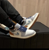 Giày Nike Air Jordan 1 SE Phantom Denim Swoosh  FZ5046-041- FZ5042-041