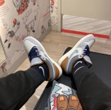 Giày Nike Air Jordan 1 SE Phantom Denim Swoosh  FZ5046-041- FZ5042-041