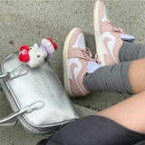 Giày Nike Air Jordan 1 Low Pink Oxford DC0774-162