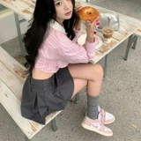 Giày Nike Air Jordan 1 Low Pink Oxford DC0774-162