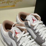 Giày Nike Air Jordan 1 Red College Grey 553558-169