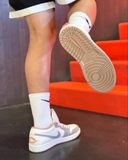 Giày Nike Air Jordan 1 Red College Grey 553558-169