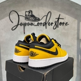 Giày Nike Air Jordan 1 Low GS University Gold Black 553560-700