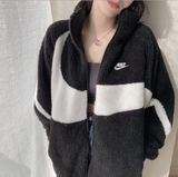 Áo khoác Nike Big Swoosh Jacket Hook Fluffy BQ6546-011