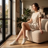 Giày Onitsuka Tiger Mexico 66 Light Sage Cream 1183A201-127