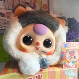 Baby three Lucky Cat Zipper Bag Blindbox - Mèo Thần Tài May Mắn