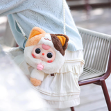 Baby three Lucky Cat Zipper Bag Blindbox - Mèo Thần Tài May Mắn