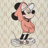 Balo Mini MLB x DISNEY Monogram Ivory NYK 32BGK1011-50B
