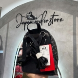 Balo Mini MLB x DISNEY Monogram NYK Black | 32BGK1011-50L